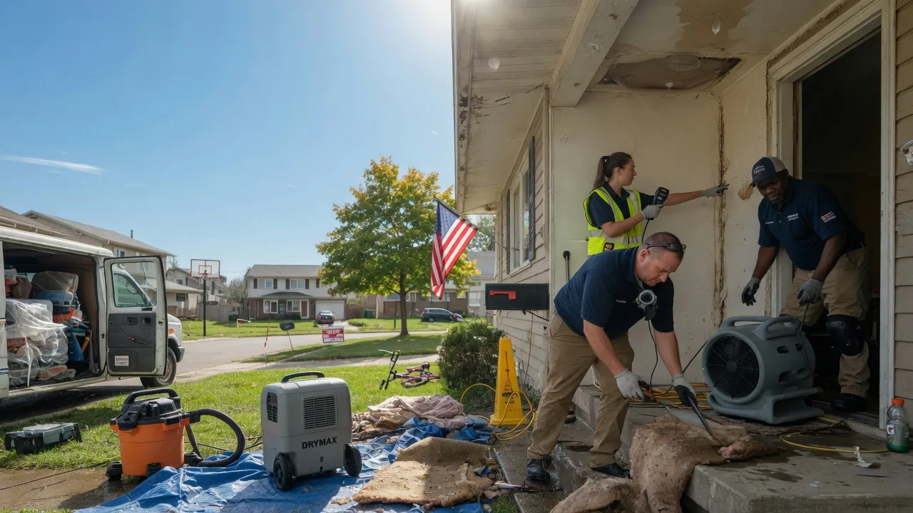 Water Damage Restoration in Illinois near me